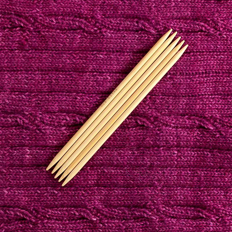 18 Accoppiamenti di Formato Differente 80 Centimetri a Doppia Punta Ferri con Colorful Tubo Circolare Sbiancato Bamboo Knitting Kit 
