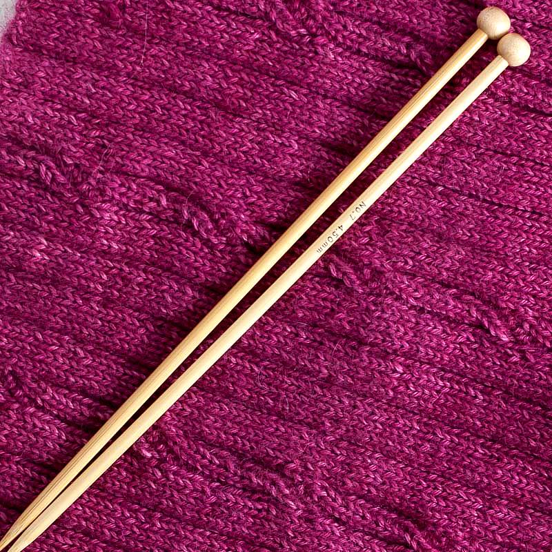 14 Inch Single Point Knitting Needles